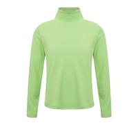 inhzoy Intimo Termico per Bambina Maglietta Maniche Lunghe Tinta Unita Thermal T-Shirt Camicia Top Sportivo da Danza Classica Ginnastica Abbigliamento Casual Maglia Termiche Verde F 3-4 Anni