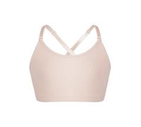 inhzoy Reggiseni Sportivi Bambine e Ragazze Reggiseno da Allenamento Brassiere Bralette Intimo Canottiere Corte da Corsa Running Jogging Sportswear Nudo 3-4 Anni