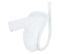 inhzoy Uomo String Intimo Sexy Hot per Sesso C-String Perizoma Bulge Pouch Mutande Biancheria Intima Jockstrap Thong Tanga Invisibile Slip Micro Bikini Costume da Bagno Bianco B Taglia Unica