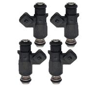 Iniettore Benzina 4PCS Ugello di Iniezione di Carburante 25335288 Per Il 2002-2006 Per Mercury 40HP-60HP Per Fuoribordo a 2 Tempi