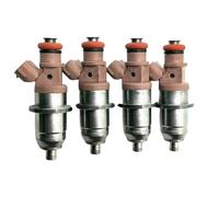 Iniettore Benzina 4PCS X Flusso Abbinato Iniettore di Carburante E7T05081 DIB1150G UGELLO 1465A012 Per