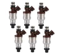 Iniettore carburante 6 Pezzi Iniettori Di Carburante Per Toyota Per 4Runner Per Pick-up 1989 1990 1991 1992 1993 1994 1995 3VZE 3.0L V6 23209-65020 Accessori Auto Iniettore Auto