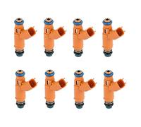 Iniettore Carburante 8PCS Iniettori Carburante AJ82353 4526563 195500-4280 2W93-AA 452656 per Jaguar XK8 per S-Type per Vanden per Plas XJ8 4.2L V8 2003 2004 2005 2006 Ugelli iniettore