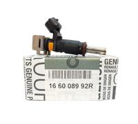 Iniettore carburante Dacia Renault 1.6 16V 166008992R H8201488661 Nuovo Origi...