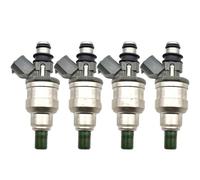 Iniettore Carburante Iniettori 4PCS Ugello Di Iniezione Carburante Per KIA Per SEPHIA 1994-1995 1.6L L4 OEM 195500-2040 1955002040
