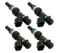 Iniettore Carburante Per Nissan Per Versa 1.6L L4 2009 2010 2011 Iniettore Di Carburante FJ1075 16600-ED000 12 Fori Disco Motore HR16DE 16600 ED000 FBY1160 Auto Iniettori Carburante(4 pezzi)