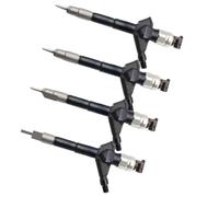 Iniettore Common Rail 4 pezzi, ugello di iniezione del carburante, 16600EB300, compatibile con Nissan Pathfinder R51 2.5, ricambi auto