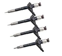 Iniettore Common Rail 4 pezzi, ugello di iniezione del carburante, 16600EB30E, compatibile con Nissan Pathfinder R51 2.5, ricambi auto