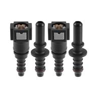 Iniettore di Carburante 4 pezzi 6,3 mm 7,89 mm 8 mm 10,5 mm connettore a sgancio rapido per tubo flessibile del carburante, accoppiatore per tubo flessibile del carburante Iniettore(7.89mm-8mm)