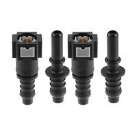 Iniettore di Carburante 4 pezzi 6,3 mm 7,89 mm 8 mm 10,5 mm connettore a sgancio rapido per tubo flessibile del carburante, accoppiatore per tubo flessibile del carburante Iniettore(7.89mm-10.5mm)