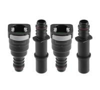 Iniettore di Carburante 4 pezzi 6,3 mm 7,89 mm 8 mm 10,5 mm connettore a sgancio rapido per tubo flessibile del carburante, accoppiatore per tubo flessibile del carburante Iniettore(15.82mm-14mm)