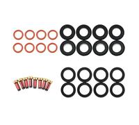 Iniettore di Carburante 8 Set 23250-50040 Kit di Riparazione guarnizioni iniettori Carburante per Toyota per 4Runner per Tundra per Lexus GX470 4.7L V8 1998-2005 Iniettore per Auto