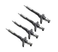 Iniettore diesel 4 pezzi, 2KD-FTV, 8976024855, compatibile con TOYOTA HILUX HIACE V2.5 D4D, ricambi auto