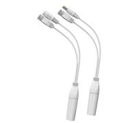 Iniettore e splitter Ethernet PoE passivo con connettori RJ45 DC5,5x2,1 mm