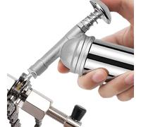 Iniettore grasso per bicicletta | Mini utensile con 80 capacità, olio a mano ad alta pressione, pressione di uscita 1000 PSI, nipplo per lubrificare
