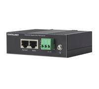 Intellinet Iniettore Industriale per Guida DIN Gigabit Ultra PoE 60W