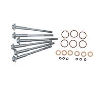 Iniettore Iniettore di Carburante Adatto per Audi A4 A5 A6 A7 A8 Q5 Q7 Adatto per VW Touareg Amarok Guarnizioni/bulloni di riparazione iniettori WHT004923B WHT000884(Kit)