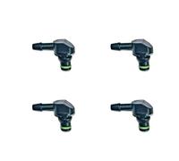 Iniettore Iniettore di Carburante Adatto per Bosch 110 4 pezzi Common Rail iniettore carburante diesel tubo di ritorno connettore perdite tubo a T tubo a L(4XL)