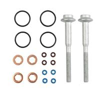 Iniettore Iniettore di Carburante Adatto per VW Skoda Adatto per AUDI Kit di riparazione iniettori carburante 18x 03L130277B A2C59513554 883.670 WHT003187