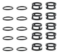 iniettore motore Per Buick Per Chevrolet Per Isuzu Per Oldsmobile V8 15905 Iniettore Auto 10 Set Carburante Micro Filtro O-Ring Kit Riparazione