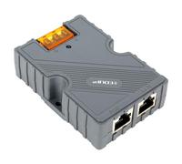 Iniettore PoE, 150 W, GigE, iniettore passivo PoE con protezione ESD per Starlink V2, trasmissione rapida 48 ~ 57 V/3 A 10/100/1000 Mb/s