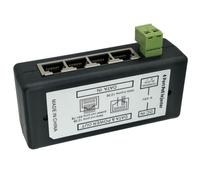 Iniettore POE a 4 porte per telecamera IP di sorveglianza CCTV