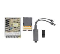 Iniettore PoE Brilluxa, attatore Power Over Ethernet, splitter PoE passivo, iniettore PoE 150 W con protezione ESD per accessori satellitari 10, 100 e 1000 Mb/s