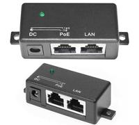 Iniettore PoE Extralink 1 Porta, 1x 100Mb/s RJ45, Blocchetto