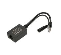 INIETTORE POE GIGABIT A 1 PORTA EXTRALINK CON INVERTER DA 10-24V A 24V NEW