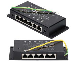 Iniettore PoE Gigabit Extralink a 6 porte, 6x 1000Mb/s RJ45