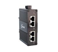 Iniettore PoE industriale 2ch Gigabit 30W PoE+Iniettore IEEE 802.3at Adattatore POE indurito 2 porte 48V POE Midspan Power Over Ethernet con ingresso CC 12-48V Montaggio su guida DIN