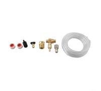 Iniettore regolabile a valle per idropulitrice 4000 PSI 2-5 GPM Ugello per sapone in ottone con attacco rapido da 3/8 di pollice per una miscelazione efficiente del detergente compatibile con la