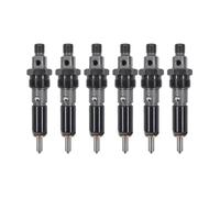 Iniettori carburante 6 pezzi di iniettori di carburante per auto per Cummins 5.9L 6BT per accessori motore per diesel 0432131837 3919350 Ugello iniettore