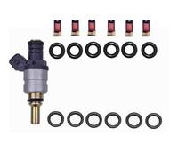 Iniettori carburante Per BMW Serie E 5 E46 E60 M54 E39 Iniettori Ugelli 6 Set Kit Di Riparazione Iniettori Carburante Per Parti #1439800 Ugello Iniettore Carburante Ugello iniettore