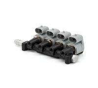 Iniettori carburante Per di iniezione sequenziale del carburante GPL/CNG Kit di conversione del gas per auto Rail iniettori 2 o 3 per iniettori per auto Ohm Ugello iniettore