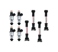 Iniettori carburante Per OBD1 Per OBD2 Per B16 Per B20 Per D18 Per H22 Iniettore Di Ricambio 4 Set Iniettori Carburante 550cc Con Kit Cablaggio