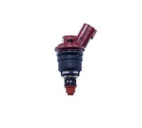 Iniettori di Carburante da 270 CC Adatti per la Sostituzione del 93-96 per Nissan 300ZX 3.0 Flusso di Alimentazione Laterale Rosso Abbinato