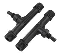 Iniettori fertilizzanti Venturi efficienti 2 pezzi per sistemi di irrigazione da