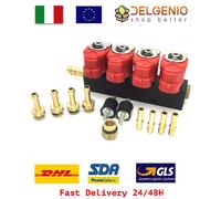INIETTORI GPL VALTEK TIPO 30 3 OHM GARANZIA 2 ANNI RAIL OMVL ROMANO BI-GAS CERVO