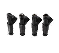 Iniettori per auto 4 pezzi iniettore carburante per auto per Volvo C30 S40 S80 V50 accessori ugello spruzzatore carburante 0280156154