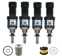 Iniettori Per CNG Per GPL IN03 Per Blue Per Albien Per Iniettore MY07-MY09 Iniettore 4 Pezzi GPL Per BRC Per Iniettore 09SQ99020021 Iniettore Carburante