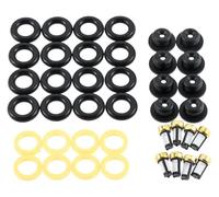 iniettori tipo Per Ford Per Mustang V8 5.0L E-150 Iniettore 8 Set Carburante Ricostruire Kit Di Riparazione Guarnizioni Filtri Pintle Caps