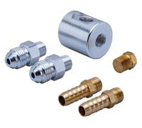 Iniezione Benzina Per Iniettori Carburante Benzina Kit Adattatore Manometro 1/8 NPT Sistemi Iniezione Ugello RAQR-RACING