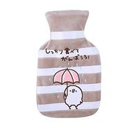 Iniezione d'acqua bottiglia di acqua calda pancia calda borsa di acqua calda studentessa carino peluche mini mano calda tesoro-caffè pulcino