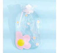 Iniezione di acqua fresca e deliziosa, trasparente, borsa dell'acqua calda, portatile per studenti, mini borsa antideflagrante, acqua calda, scaldamani-arancione