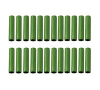 INIFLM Connettori dritti per paletti da giardino, 24 pezzi, in plastica, verde, per pali per piante, 11 mm, supporto per piante rampicanti