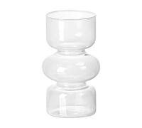 INIFLM Vasi in Vetro per Decorazioni, Centrotavola Moderni per Vasi di Fiori Decorativi, Vasi per Fiori Idroponici Decorativi, Piccolo Vaso in Vetro per Decorazioni Rustiche di Nozze(Trasparente)