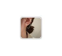 Inilbran Boho Crystal Northstar Ear Cuff Orecchini Oro Northstar Cartilagine Catena Orecchino Strass Vintage Star Crawler Climber Orecchini Sparkly Cz Star Cartilage Wrap Orecchino Gioielli per Donne