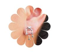 Inilbran Orecchini A Rana Boho Orecchini A Rana Argento A Due Vie Orecchini A Rana Stravaganti Orecchini A Rana Pendenti Retrò Orecchini Animali Minimalisti Gioielli Per Donne E Ragazze