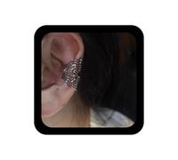 Inilbran Punk Ragnatela Orecchio Polsino Orecchini Vintage Ragnatela Cartilagine Clip Orecchini Argento Cavo Ragnatela Avvolgere Orecchino Gotico Elica Non Forato Orecchino Gioielli Per Le Donne